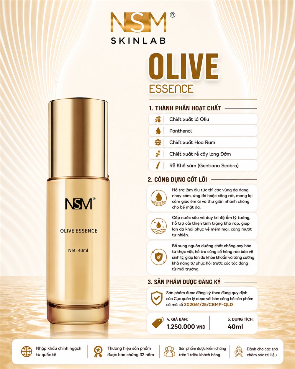 NSM Olive Essence 40ml